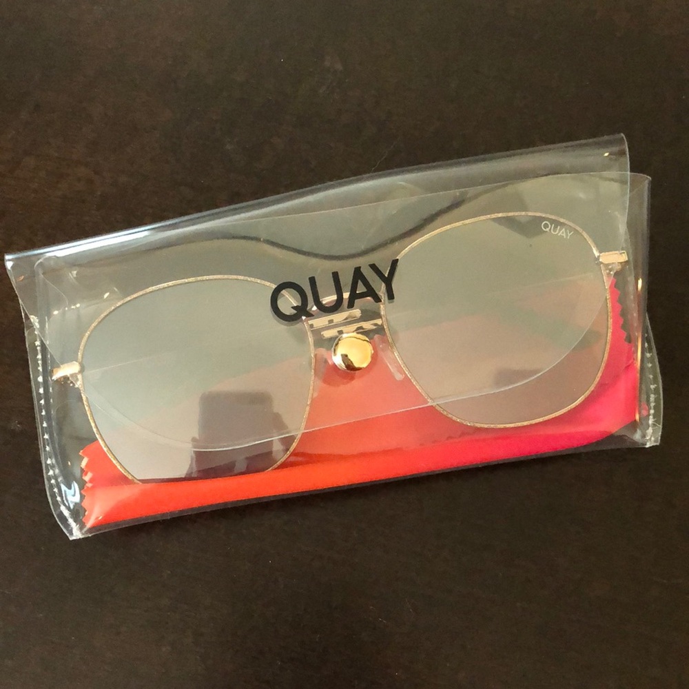 Quay Australia Jezabell 58 mm Glitter Sunglasses